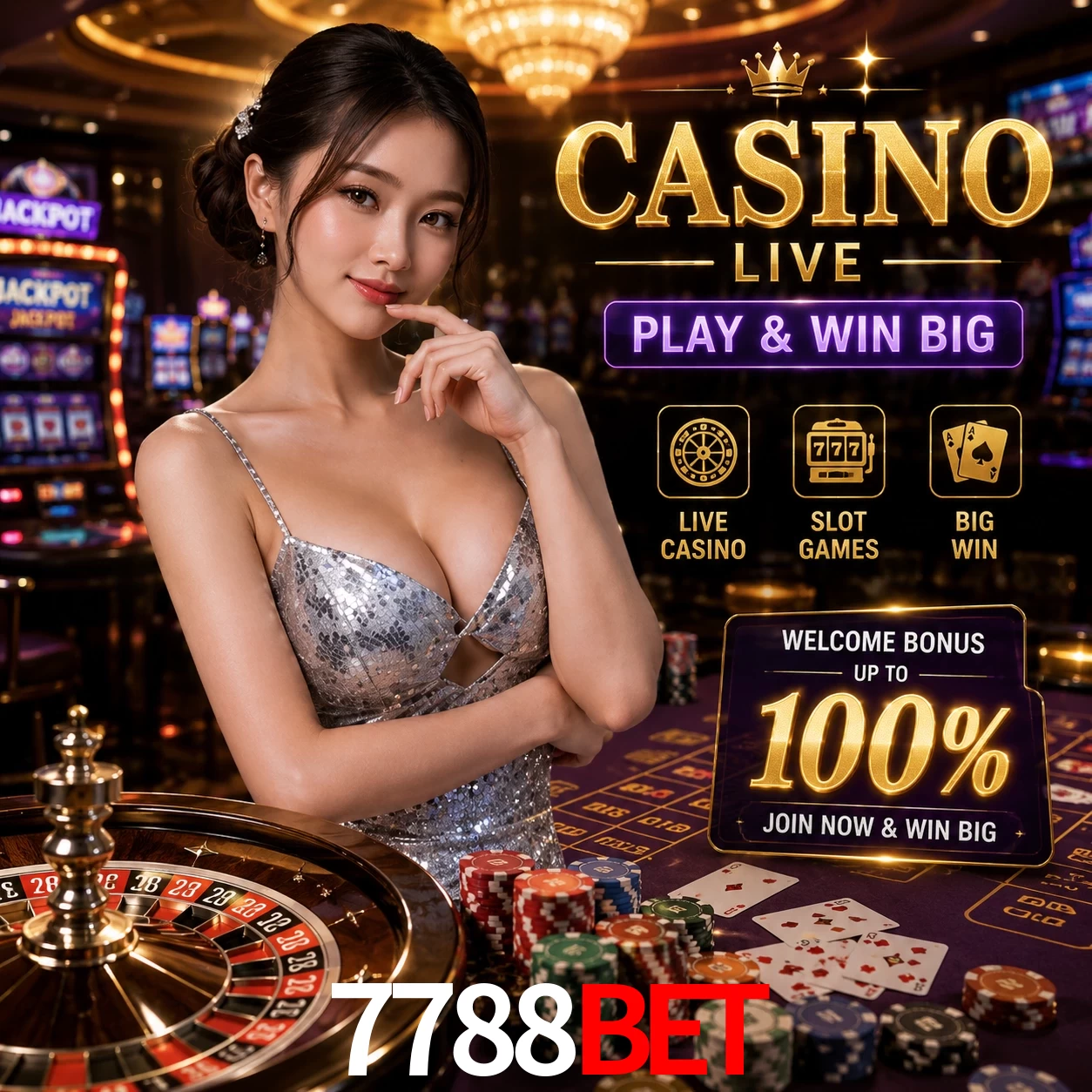 Aplicativo móvel 7788Bet para iOS e Android